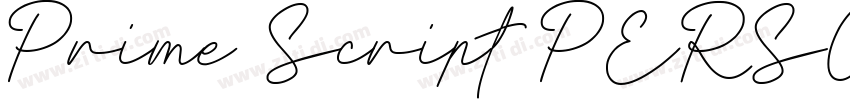 Prime Script PERSONA字体转换